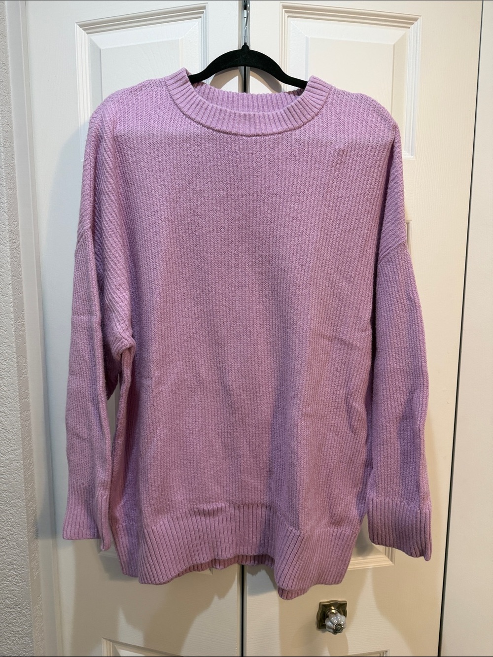 Old Navy Lavender SoSoft Ribbed Knit Sweater Size XL